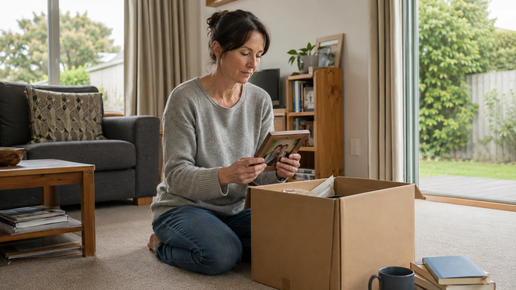 A New Zealand homeowner considering the emotional decision to sell