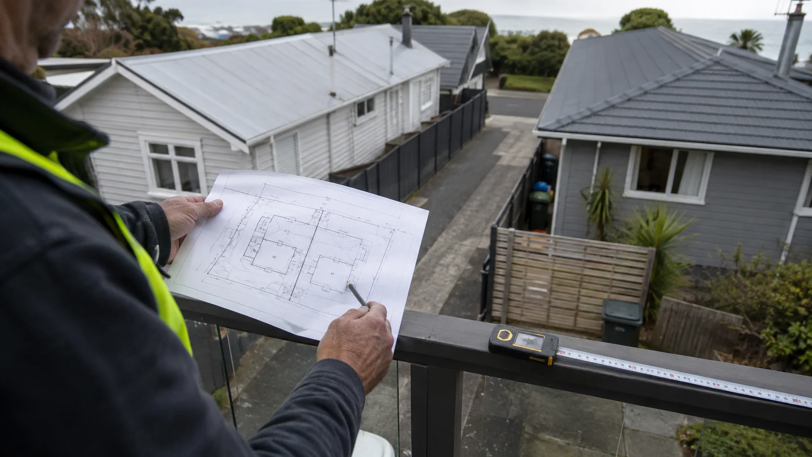A New Zealand property owner reviewing title and body corporate records