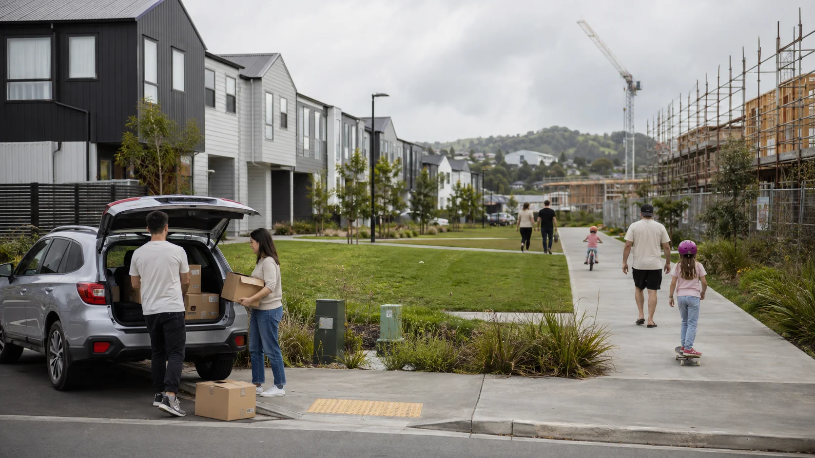 Homes across Tauranga's growing urban area