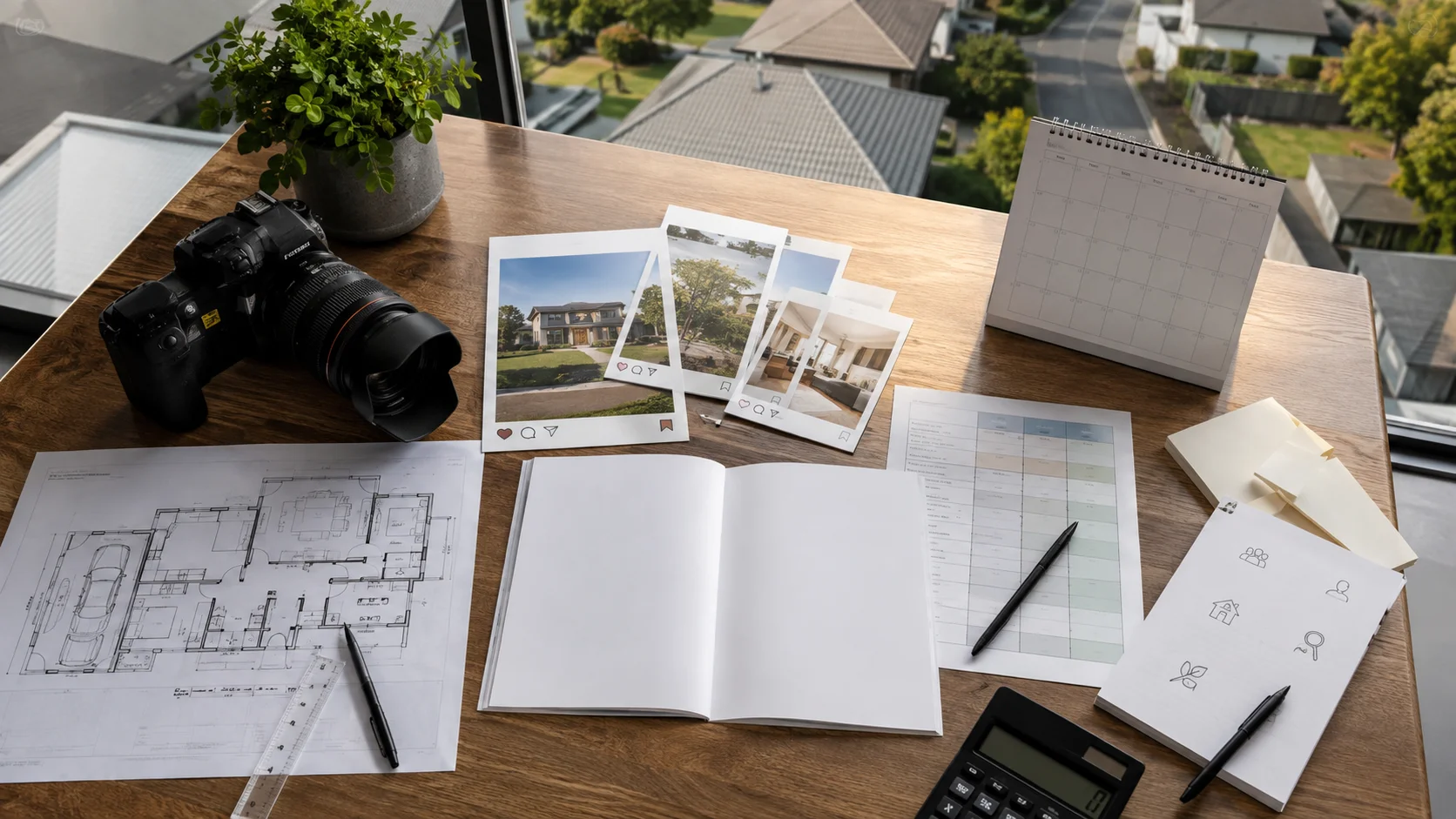 A New Zealand seller reviewing a written property marketing campaign